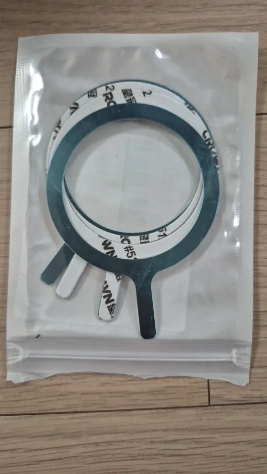 3/5 PC Metal Ring Plate for Magsafe Accessories for iPhone 14 15 Magnetic Mobile Phone Holder Car Wireless Charger Iron Sheet photo review