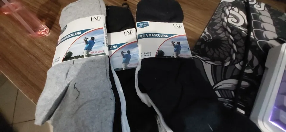12 pares,Brasil,meias masculino,meia masculina,meia antiderrapante,meia de compressão ,meia anti derrapante,meia corrida (cópia) photo review