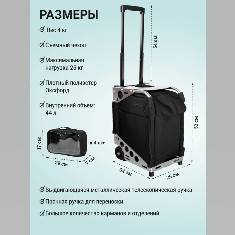 Рисунок 2 - Сумка-чемодан для визажиста