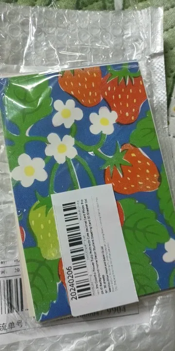Colorful Flower Postcards Set, customer photo