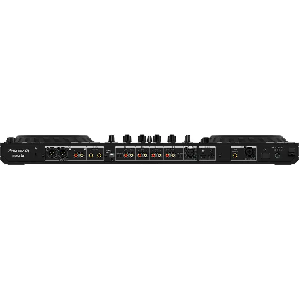 Rekordbox 및 Serato DJ Pro용 Pioneer DJ DDJ-FLX10 컨트롤러, 블랙, 4 채널