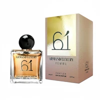 Chatler - 61 Chatler Luxury Femme Eau de Parfum 100ml. Parfum féminin aux notes florales, fruitées et sucrées, combiné avec des nuances chaudes et élégantes qui ajoutent de la sophistication, de la féminité et une présence moderne et enveloppante. 4