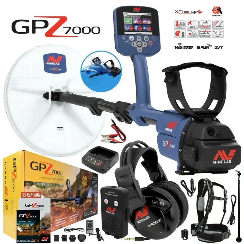 

PROMO OFFER FREE SHIPPING Minelabs GPZ 7000 Gold Nugget Metal Detector