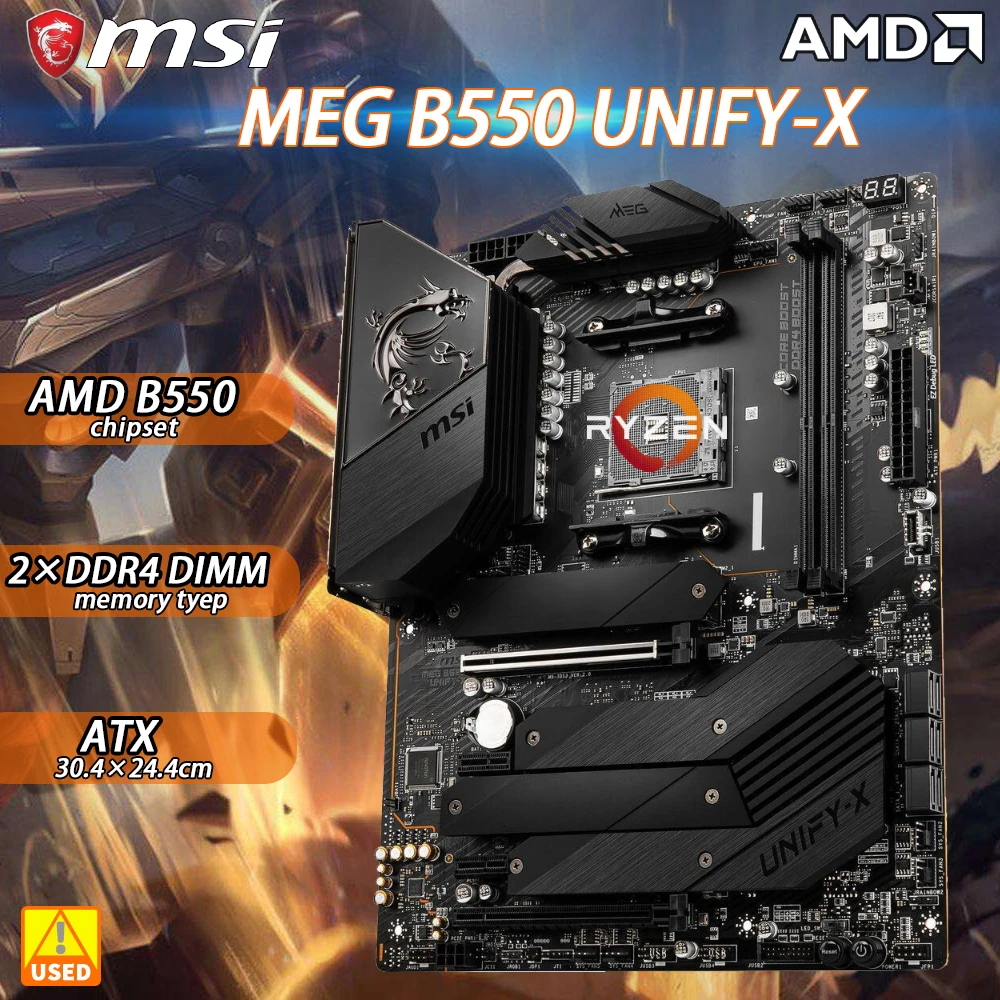 MSI MEG B550 UNIFY | crossfitshelby.com