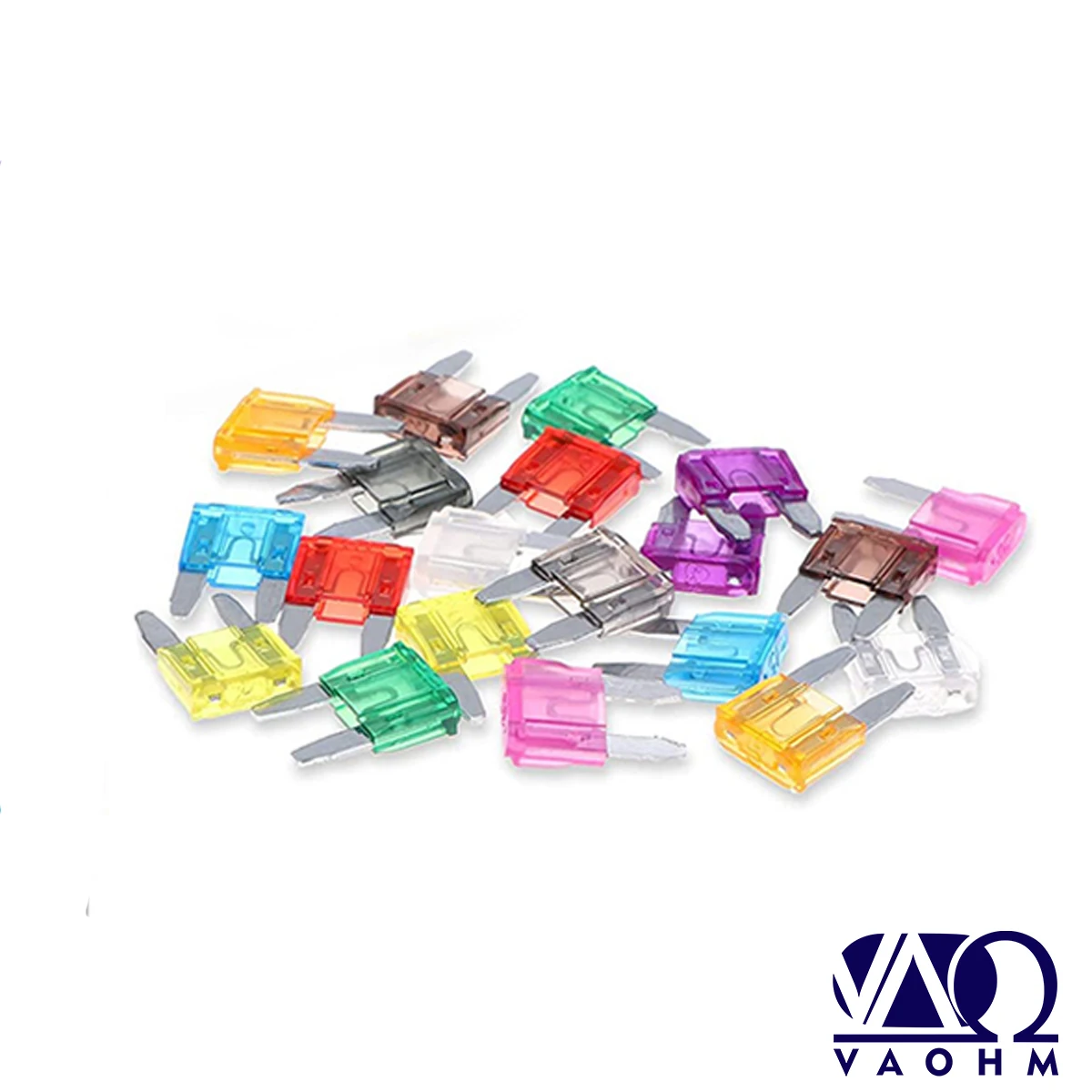 10PCS Auto Blade Type Small Car Fuses 3A 5A 7.5A 10A 15A 20A 25A 30A 35A 40A
