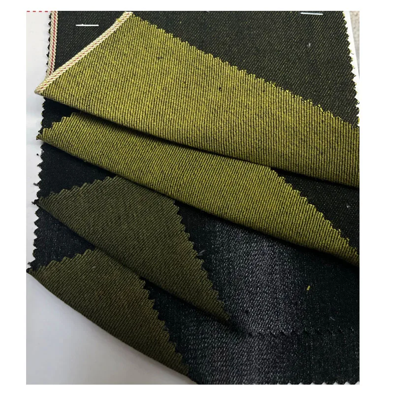 11.6oz Stretch Custom Selvedge Denim Fabric By The Yard Backside Green Selvedged Jeans Cloth Wholesale W2302225 5 A21f2fc52dd2d4ee8825dc7486a2f0dc8V