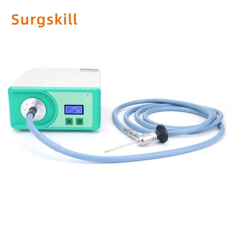 Portable 100W Medical Led Light Source For Endoscopy Surgery