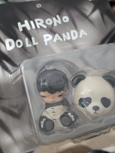 POP MART Hirono Doll Panda Figure Limited Edition - AliExpress