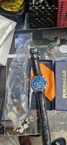 POEDAGAR Luxury Watch for Men photo review