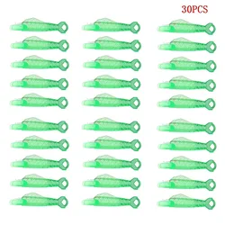 Mini Needle Threader DIY Tool for Hand Sewing and Stitching - 5/10/30PCS Set (30 PCS green)
