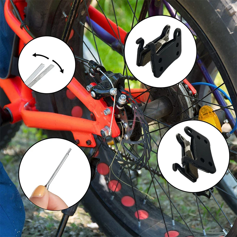 Bicycle Disc Brake Pads 4 Pairs for Shimano Deore XT M765 XTR M965 LX M585 SLX Hone M601 Alfine S500 Saint M800 bicycle disc brake pads brake pads bike brake pads