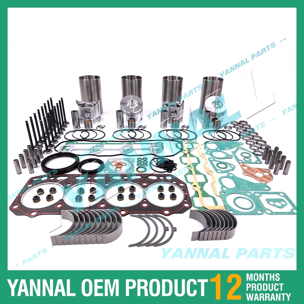

Для двигателя Yanmar 4TNV88, комплект для ремонта и масляного насоса