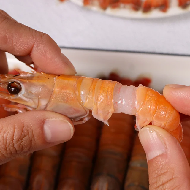 신선한 자연산 새우회를 즐기는 편리한 방법