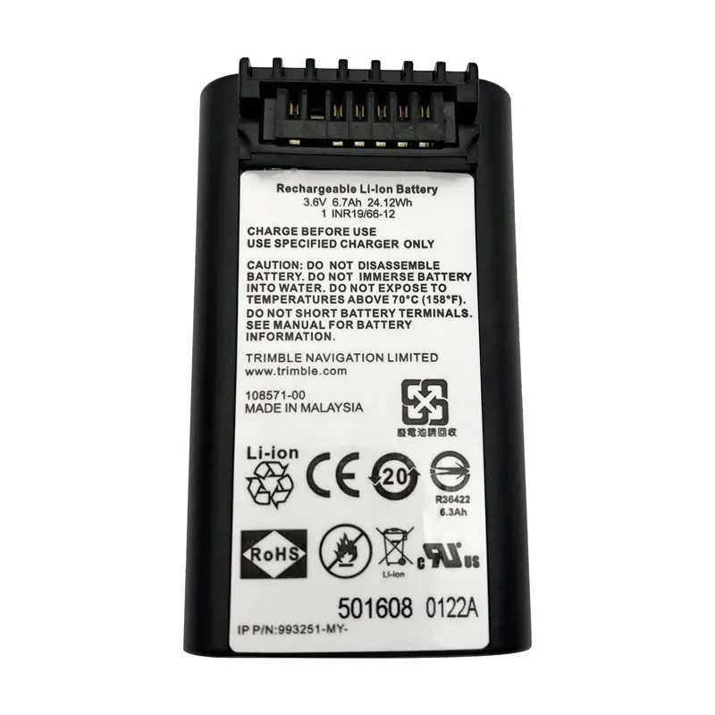 Nuova Batteria Agli Ioni Di Litio Nivo 2M / 2C Per Batteria Nikon Total Station Trimble M3 Per Stazioni Totali Trimble 3.6V 6700Mah