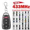 For RIB SUN MOON T433 2CH 4CH 433-1 433-2 433-3 Garage Door Remote Control Key Duplicator 433MHz Fixed Code Hand Transmitter 2