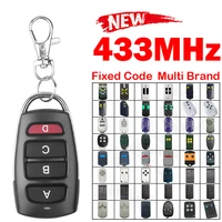 For RIB SUN MOON T433 2CH 4CH 433-1 433-2 433-3 Garage Door Remote Control Key Duplicator 433MHz Fixed Code Hand Transmitter 2
