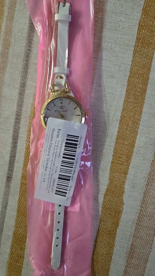 2024 Women's PU Leather Thin Strap Quartz Watch photo review