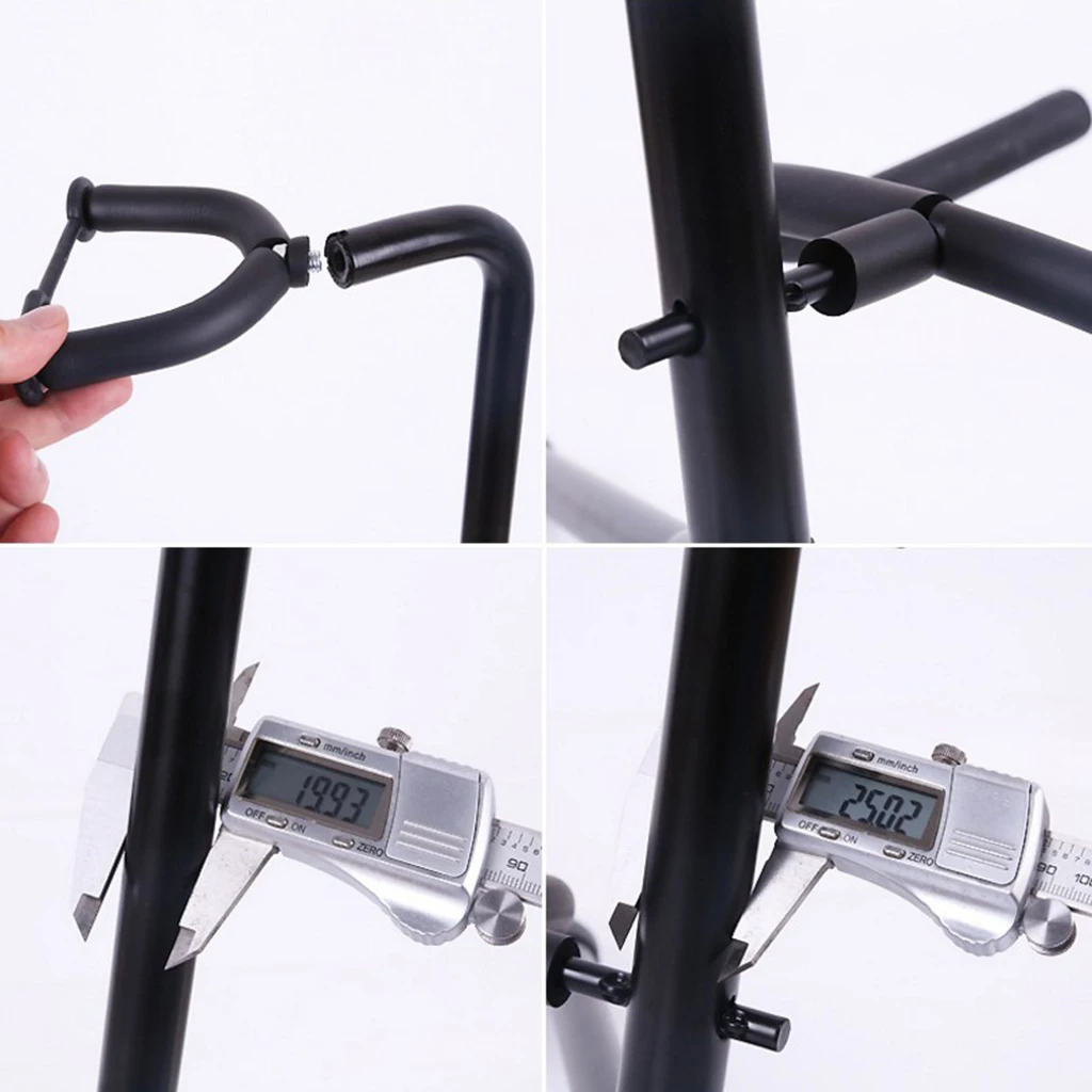 Adjustable Steel Guitar Tripod Stand Holder Support Non-slip for Stage Home School Musical Instrument Storage Parts