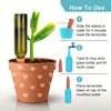 3PCS Automatic Drip Irrigation System Self Watering Spike Ceramic for Flower Plants Greenhouse Garden Auto Water Dripper Device 2