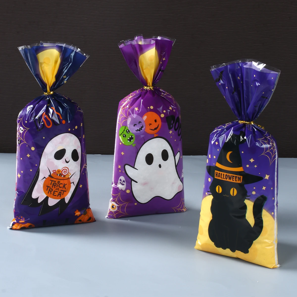 Halloween Ghost Candy Snack Bag Happy Halloween Decoration For