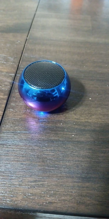 Wireless Bluetooth Speaker Portable Small Steel Gun Metal Heavy Stereo Surround Subwoofer Outdoor Mini Bluetooth Small Speaker photo review