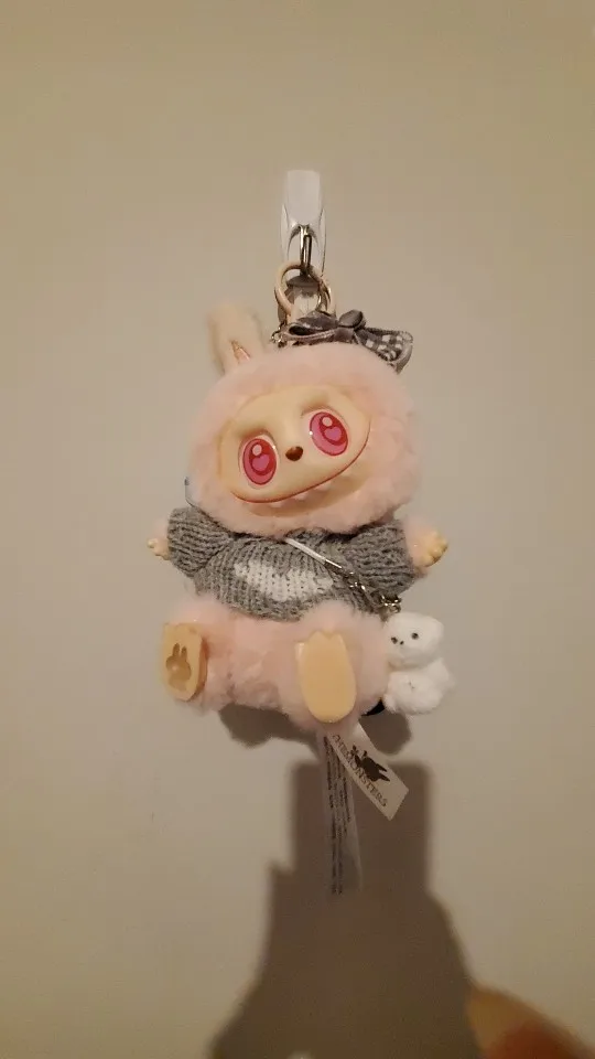 Labubu V1/V2 Doll Clothes: 15/17CM Macaron-Themed Outfit Set with Hair Accessories photo review