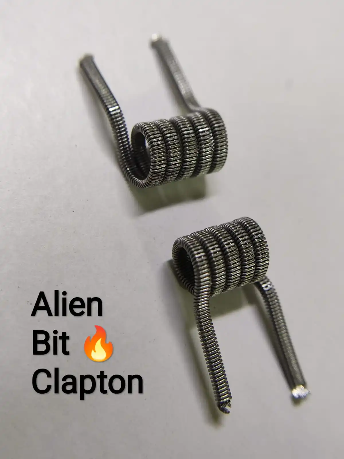 Фото Коил спирали staggered clapton комплект 2 шт. для мехмода вейпа набор coil №3