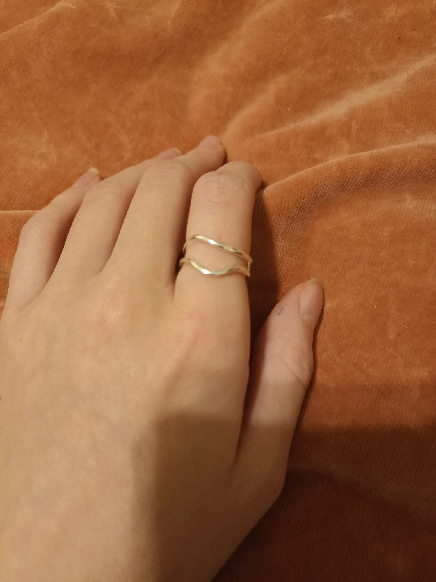 Adjustable Colorful Drip Glaze Ring photo review