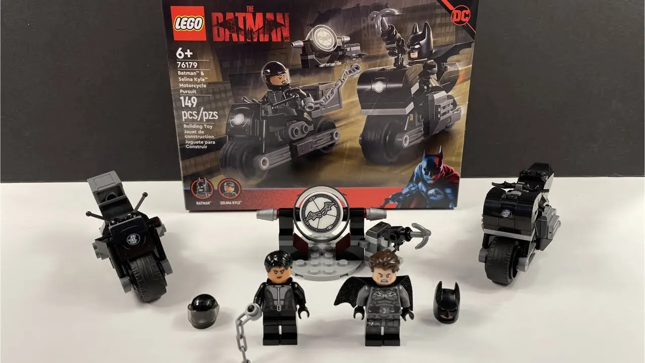 LEGO 76179 Batman & Selina Kyle Motorcycle Pursuit (2022) NEW 149 Pcs THE  BATMAN 673419339476