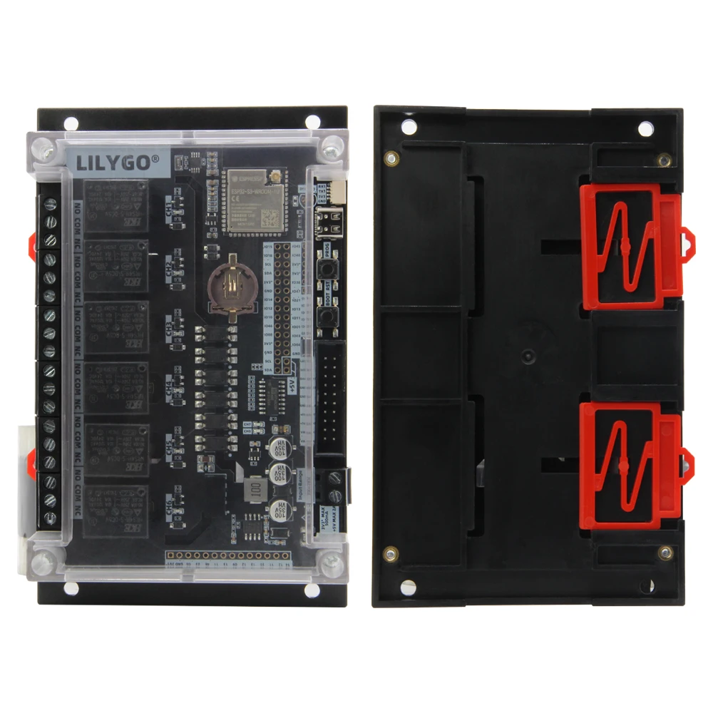 Relé Esp32-s3-wroom1u Development Board Display Lcd Expansível Hrs4h-s-dc5v 24-way Relés Lílio®t-relay-s3 Esp32-s3 6-way - Image 2