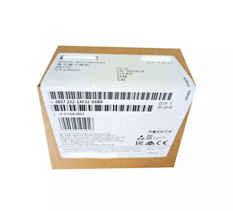 

Новинка 100%, оригинальная цифровая выходная мощность SIMATIC S7-1200 6ES7222-1XF32-0XB0 SM 1222, 8 DO для Siemens