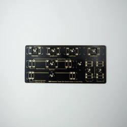 Universal Keyboard Switch and Stabilizer Tester PCB with Switch Holder (1.2 black)