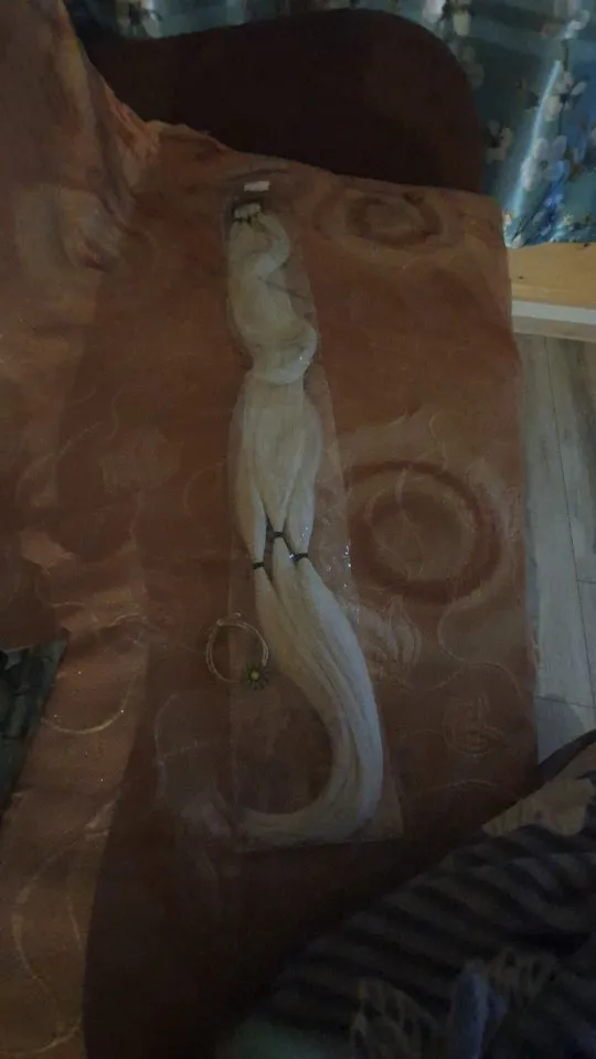 Synthetic Long Braided Ponytail Hair Rope Extension photo review