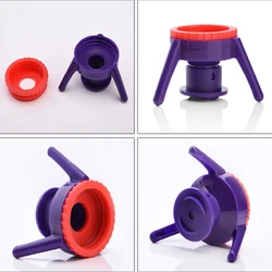 Versatile Inverted Bottle Caps for Efficient Product Use - Fits Various Plastic Bottle Sizes (L)