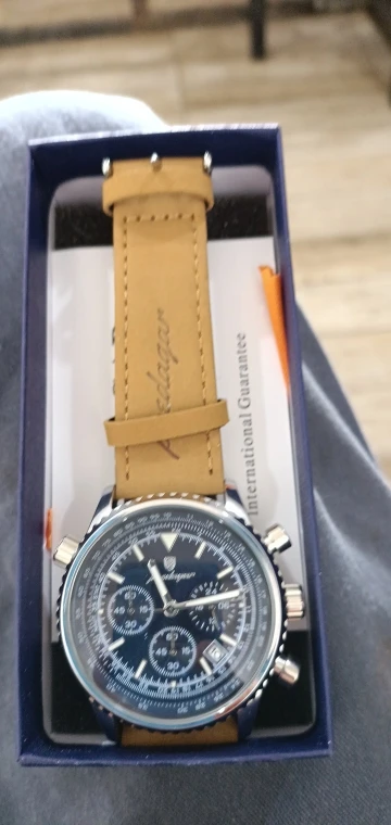 Relógio Masculino de Luxo POEDAGAR Modelo 9601 Quartzo à Prova D'água photo review