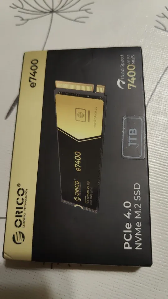 ORICO e7400 PCIe4.0 M.2 NVMe SSD PS5 7400MB/S Internal Solid State