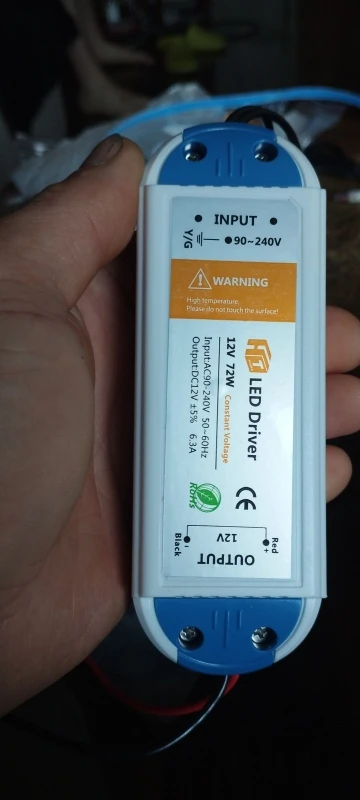 LED Lighting Transformers DC12V 18W 36W 72W 100W LED Driver Power Adapter For LED Strip 12V Power Supply photo review