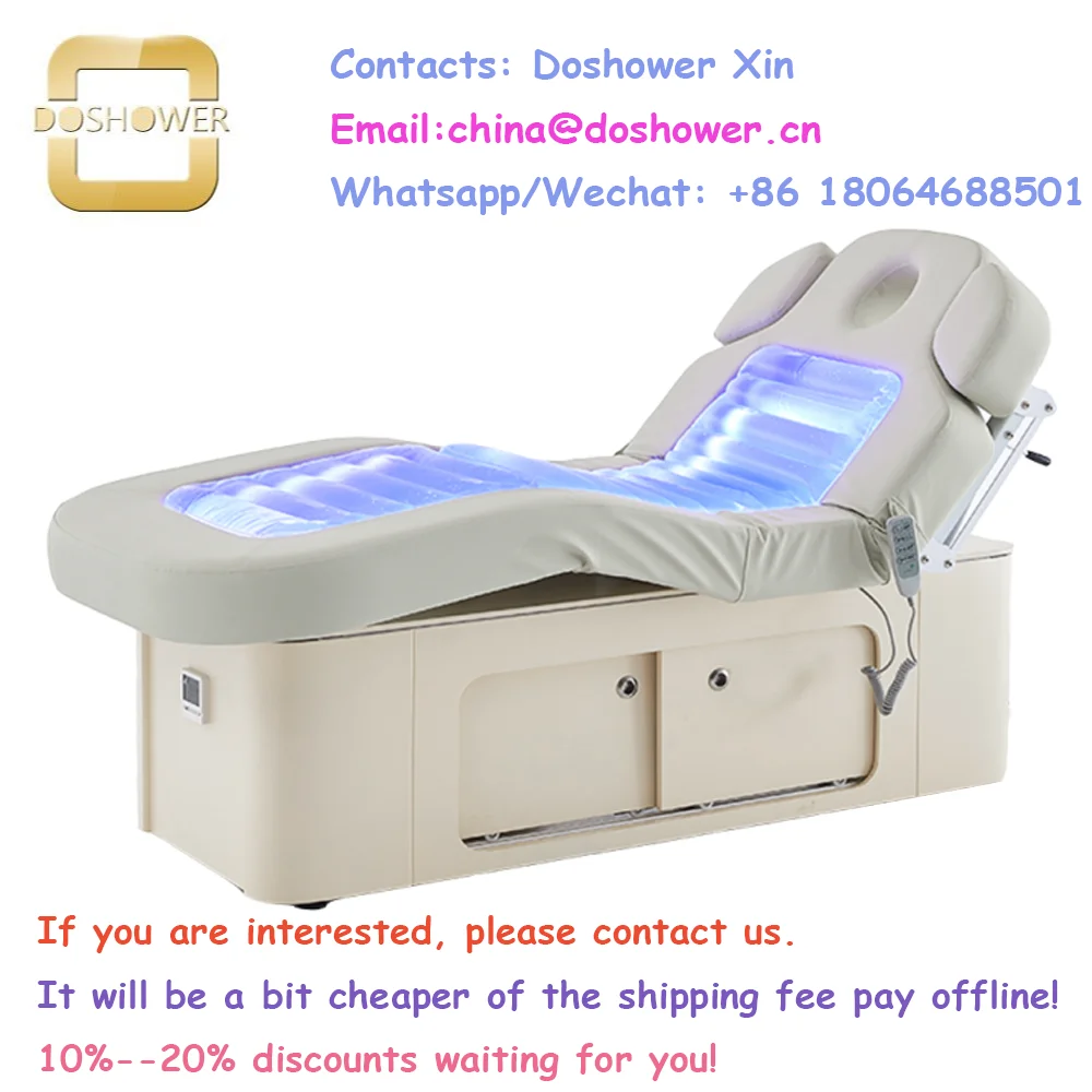 Intelligentspawaterbedmassagetableofelectricliftingmassagebed