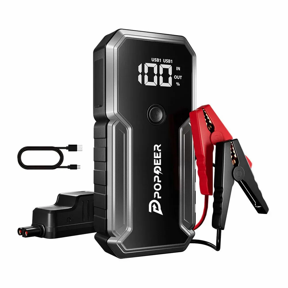 Urządzenie rozruchowe POPDEER PD-J01 20000mAh 2500A z EU za $26.6 / ~100zł