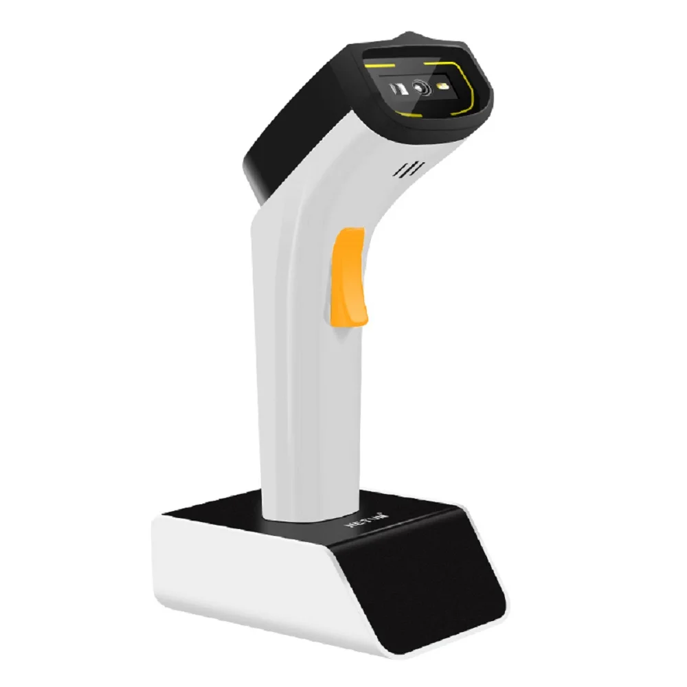 NETUM Bluetooth Wi-Fi 2D Barcode Scanner DS2800 Automatic Wireless QR Barcode Reader scanning DataMatrix PDF417 for POS System