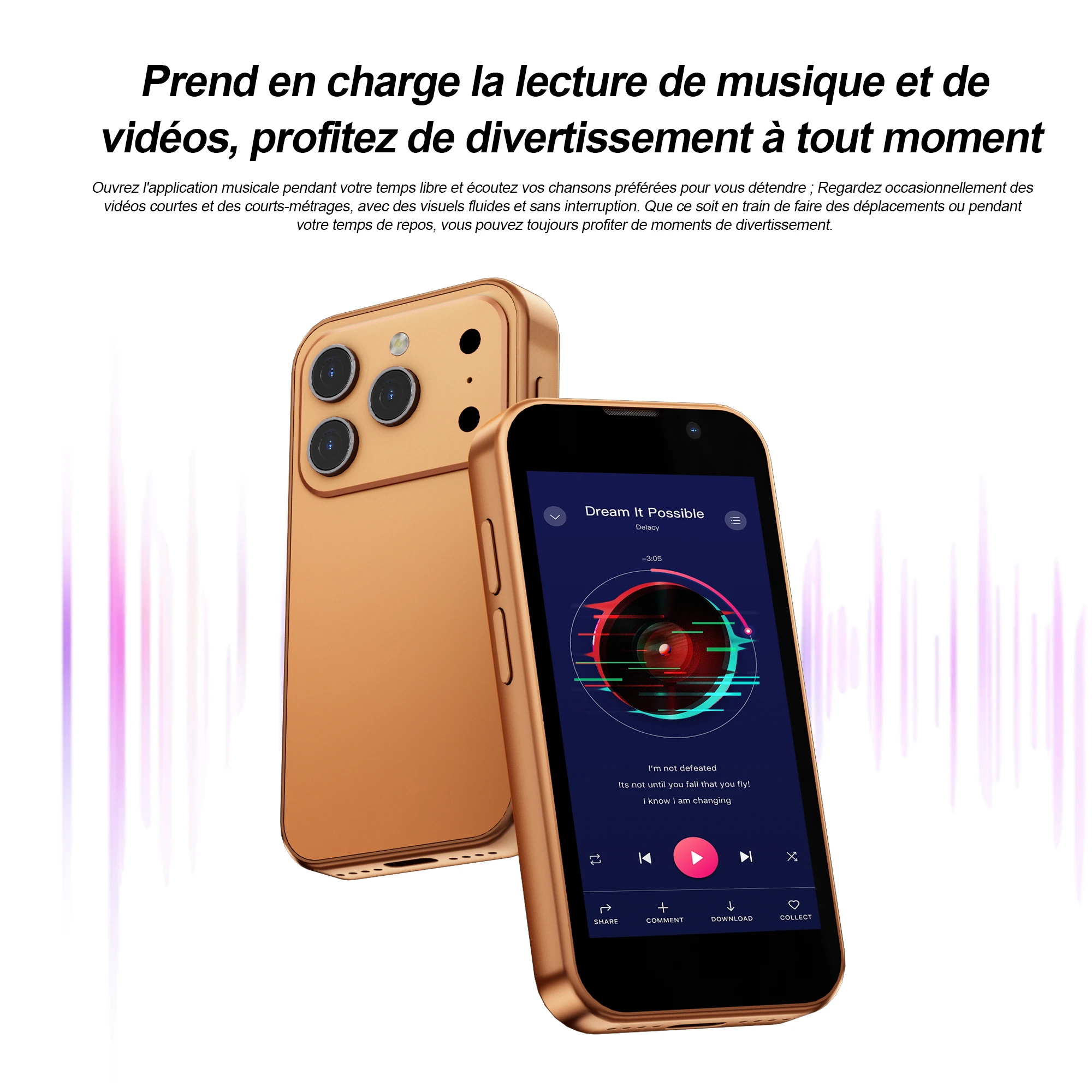 Mini Smartphone Pocket Phone Ultra-Compact A22f799519b2543b1b73fcede0b8e89fdF