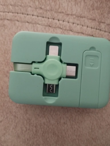 Cable Micro USB Retráctil 4 en 1 photo review