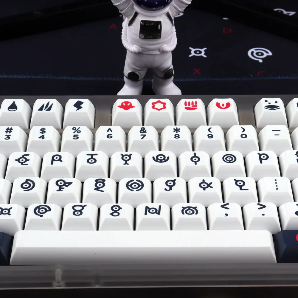unown capuchons de touches en pour clavier mécanique profil pour commutateurs anne pro jwk