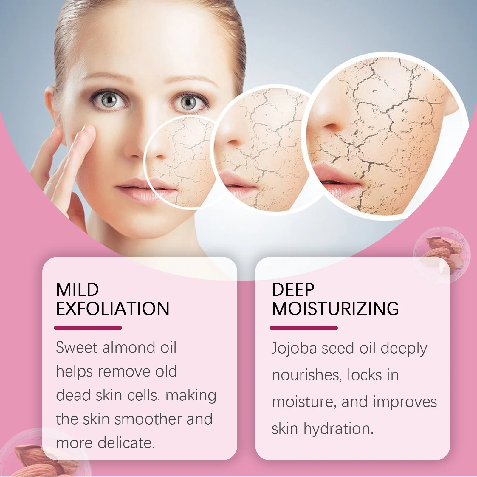 Oceaura Body Exfoliating Oil - Moisturizing Peeling Oil for Dead Skin  Dark Spot Removal