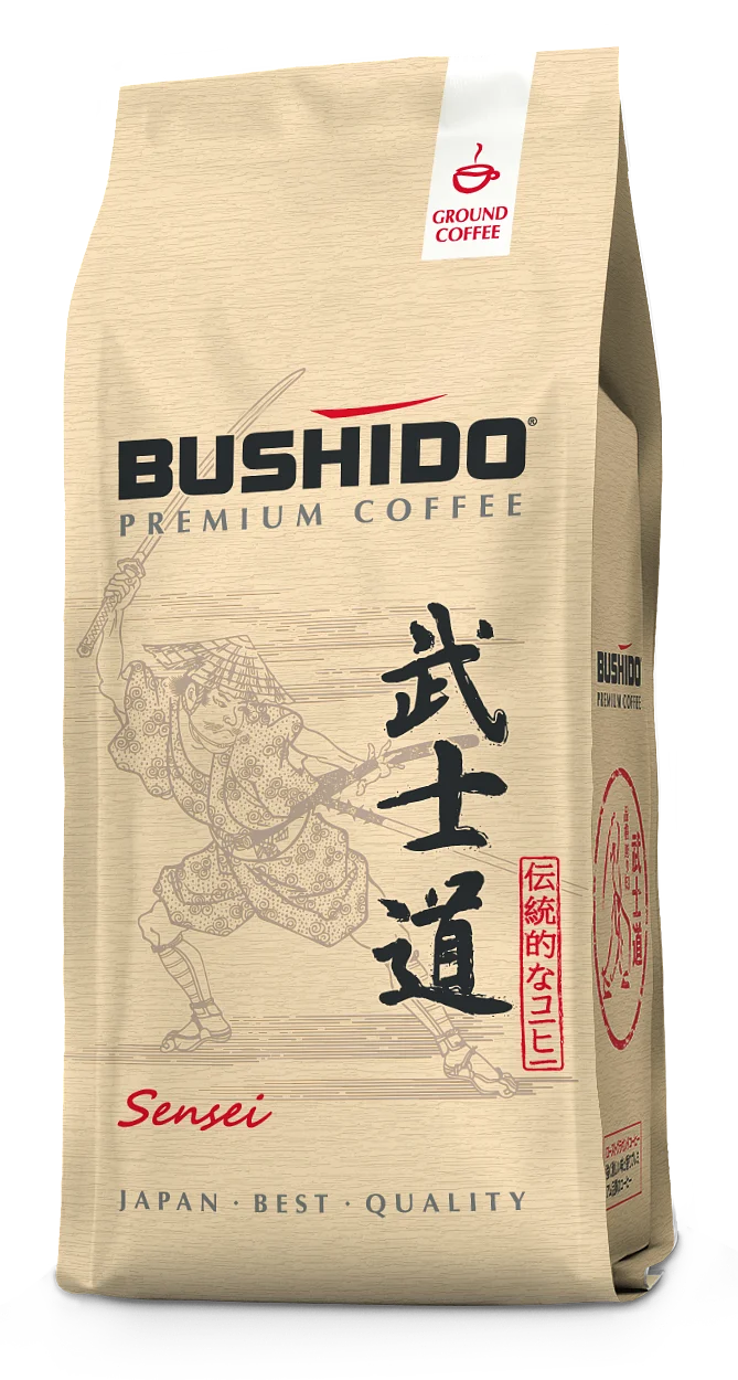 12 штук Кофе молотый Bushido Sensei