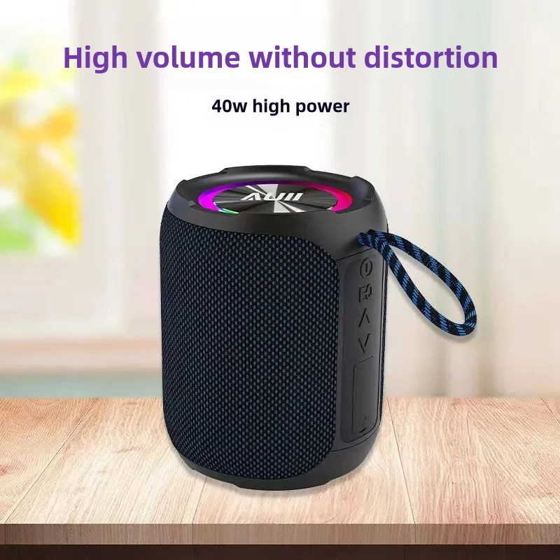Portable Bluetooth Speaker Wireless 12H Battery Hands-free Call Ideal For Travel/Gift