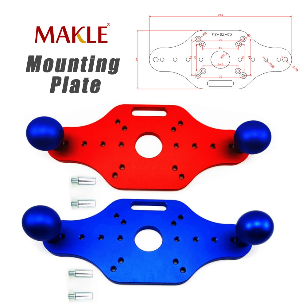 Electric Router Base Wood Router Handle Router Base Handle Gauges Wood Fixedbase