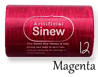 Durable 700ft Artificial SINEW Thread for Crafting & Outdoor Projects