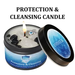 Aromatic Lavender & Eucalyptus Relaxation Candle | Perfect Gift for Deep Focus, Meditation, Yoga, & Reading (White Sage)