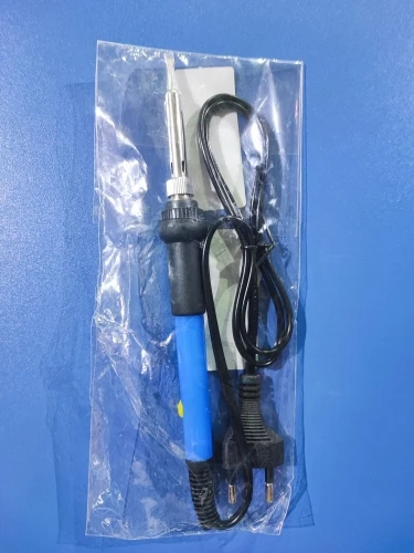 Soldador eléctrico 2025, 60W, temperatura ajustable, cabezal de pistola para soldar reemplazable, pluma de pistola para soldar, Kit de soldadura photo review